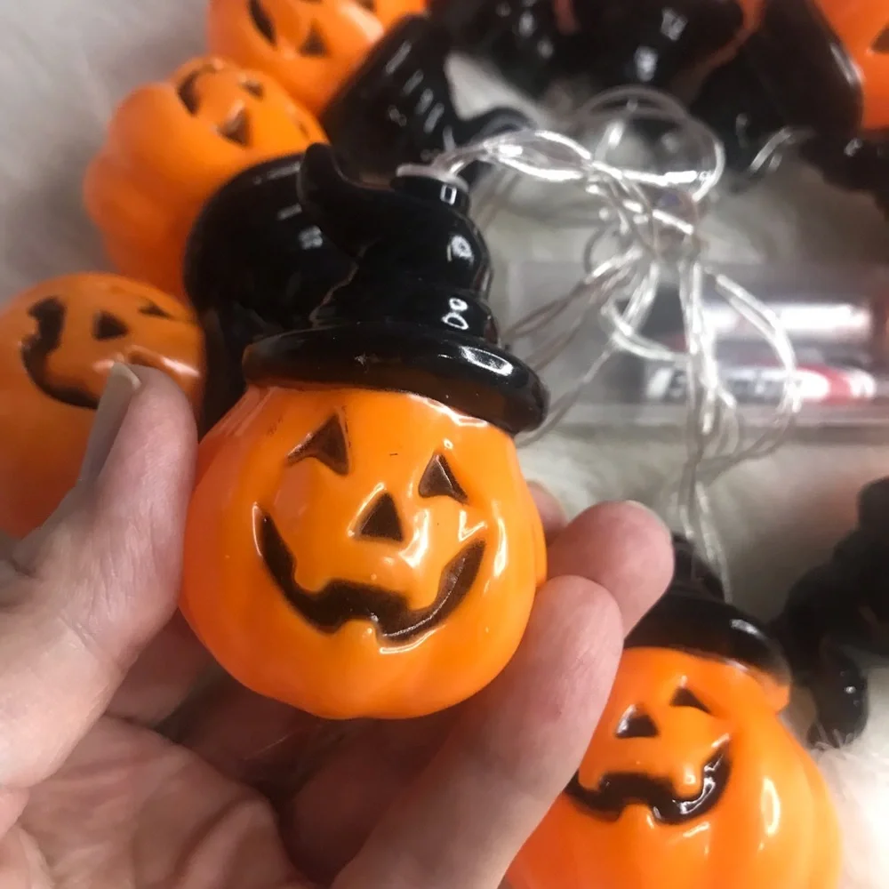 3 Packs of New Halloween Pumpkin Lights